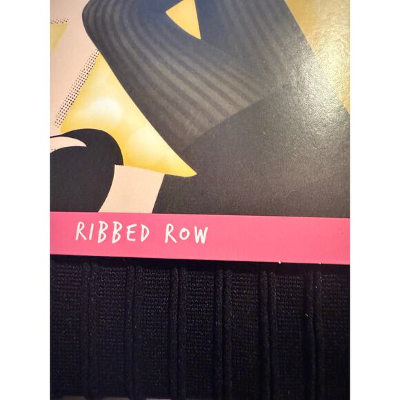 Spanx Star Power Center Stage Ribbed Row Shaping Tights, Black, Plus Size G, NWT - Picture 4 of 5